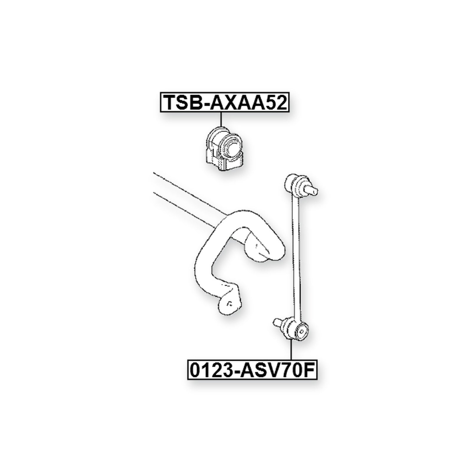 Toyota Avalon Front Stabilizer Bar Bush D25.4
