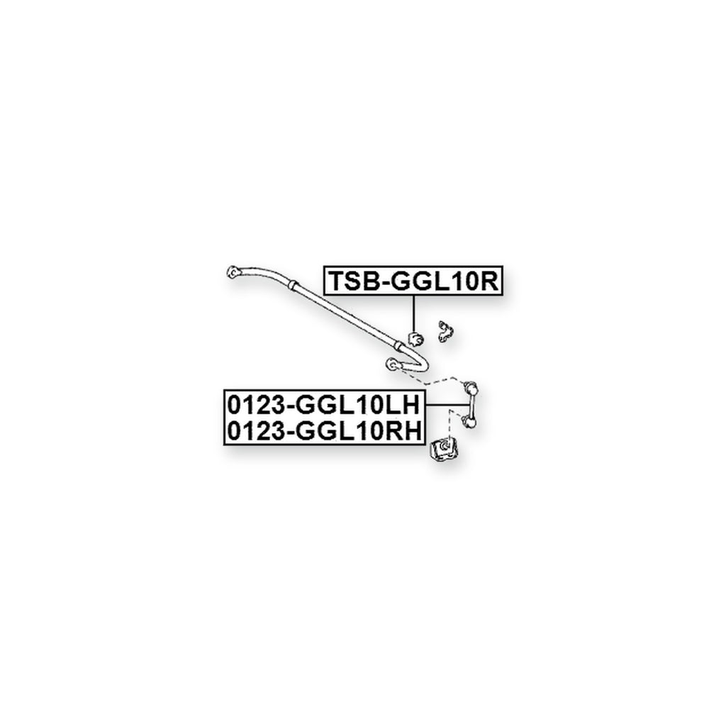Lexus RX270/350/450H Rear Stabilizer Bar Bush D21