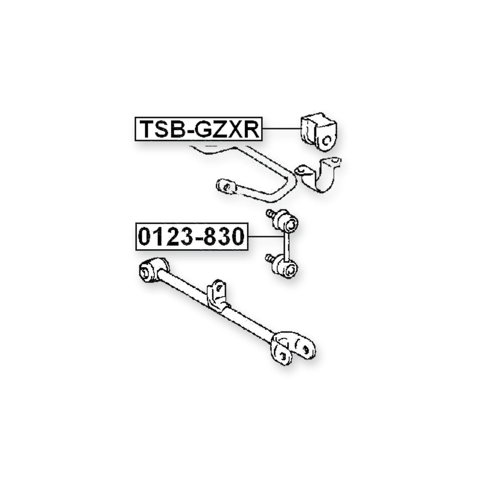 Toyota Chaser Rear Stabilizer Bar Bush D20