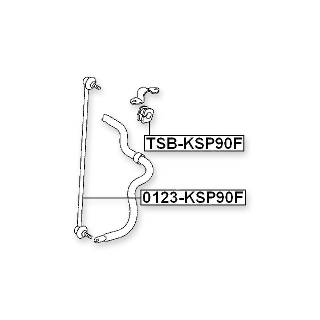Toyota Aqua NHP10 Front Stabilizer Bar Bush D24