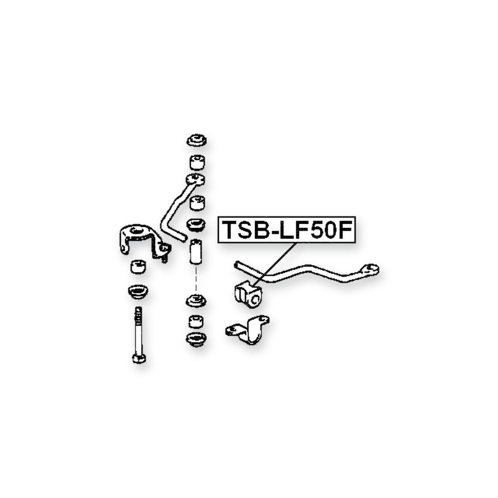 Toyota 4-Runner Truck Front Stabilizer Bar Bush D26