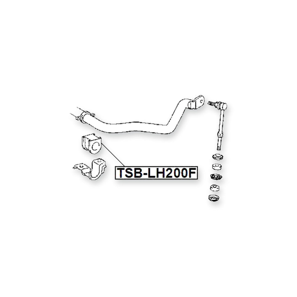 Toyota Hiace Front Stabilizer Bar Bush D30
