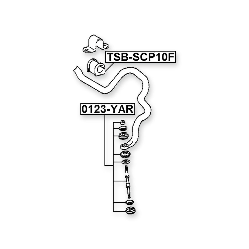 Chery Tiggo 5 T21 Front Stabilizer Bar Bush D21