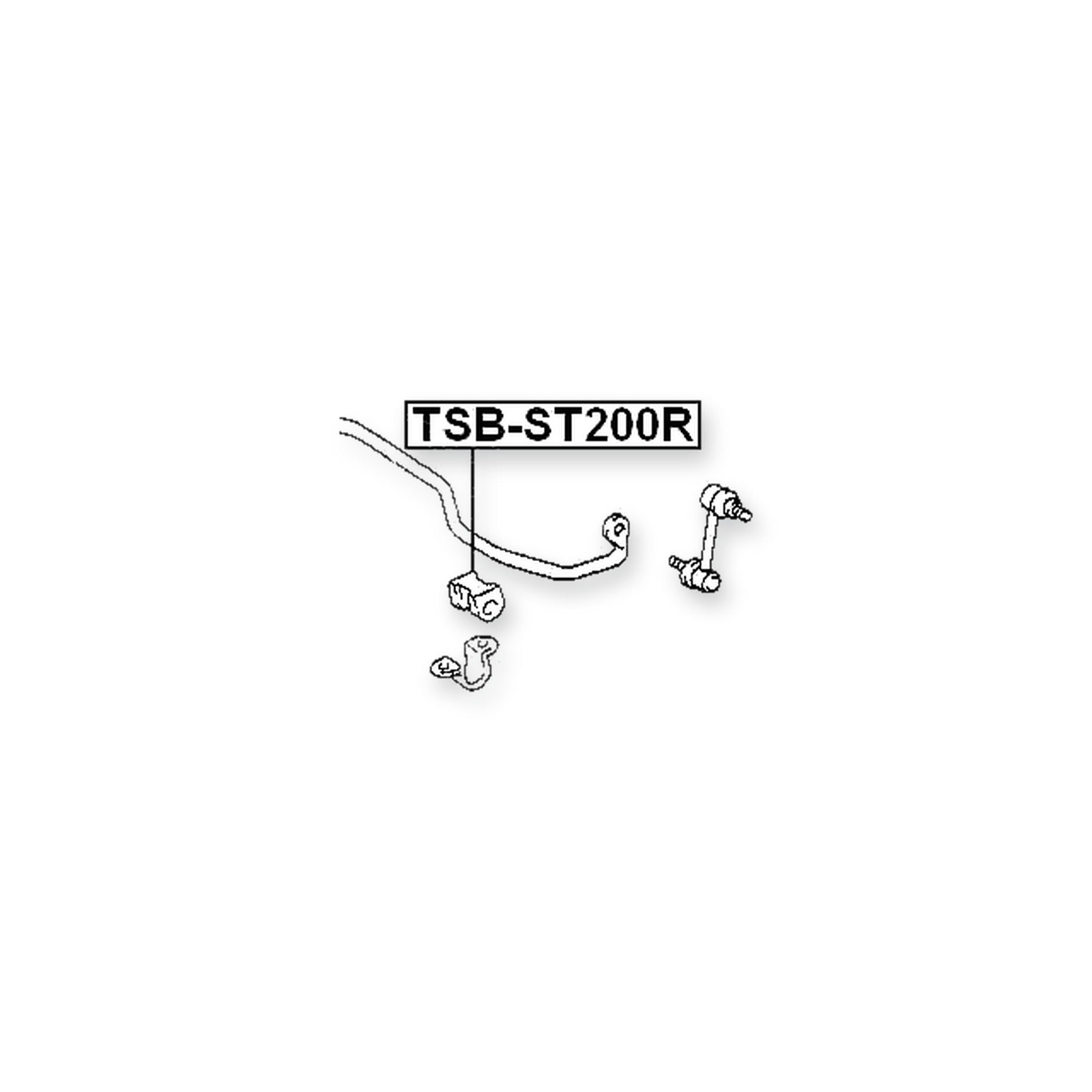Toyota Carina Rear Stabilizer Bar Bush D16