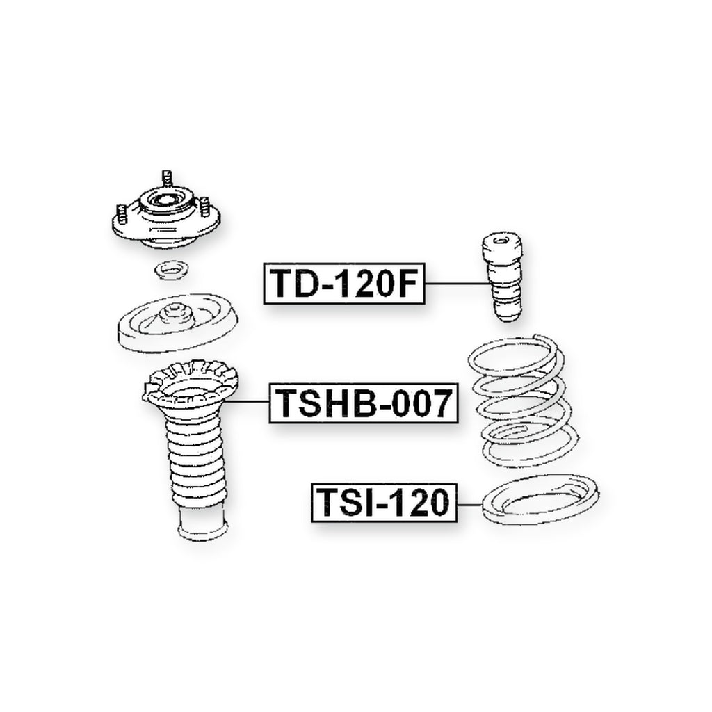 Toyota Avensis Front Shock Absorber Boot