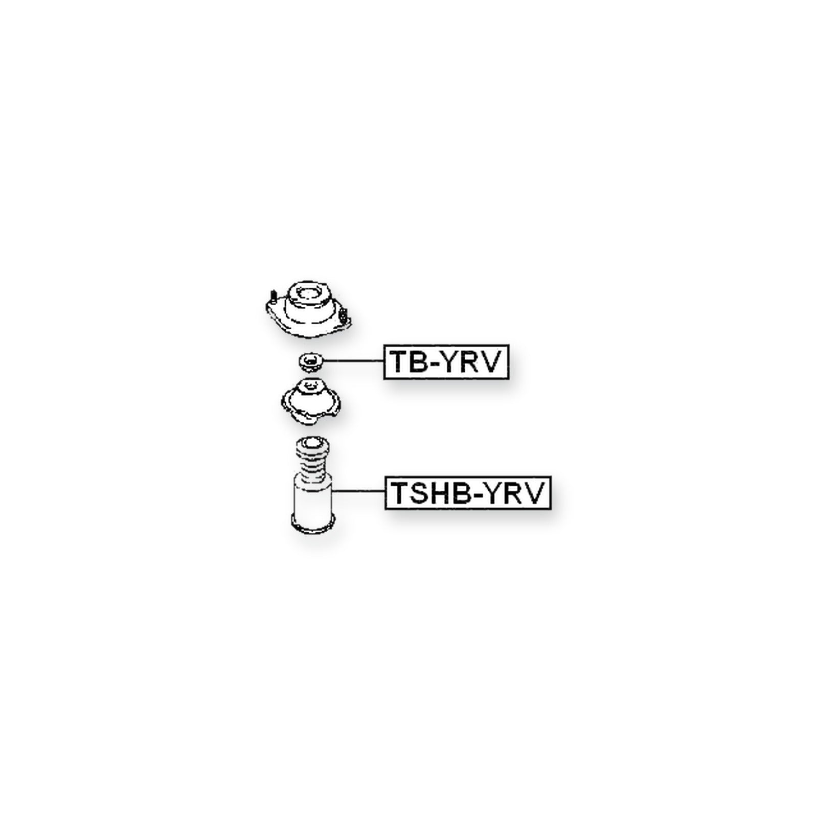 Toyota Duet Front Shock Absorber Boot