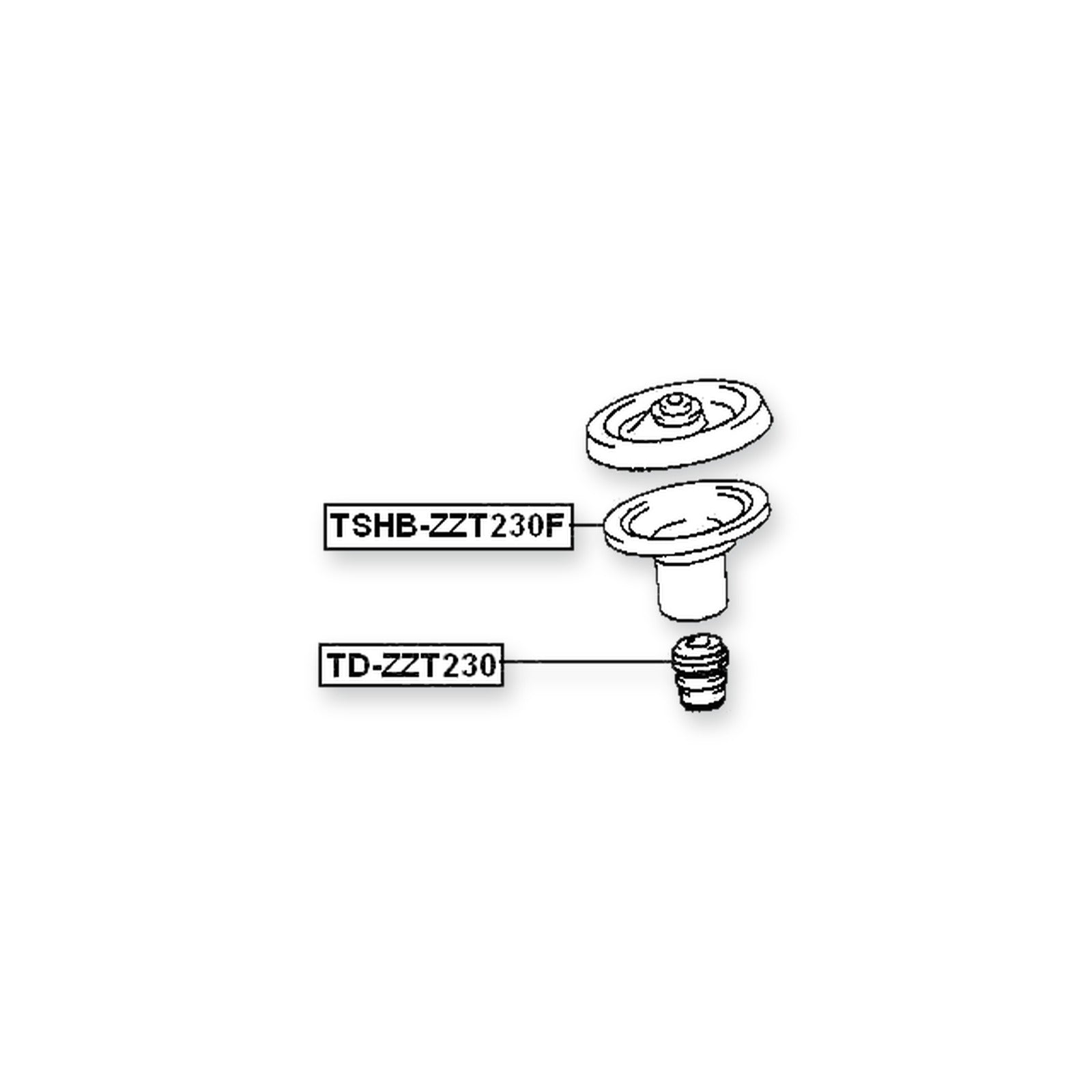 Toyota Celica Front Shock Absorber Boot