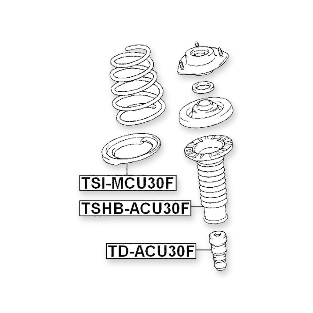 Toyota Alphard G/V Front Lower Spring Seat