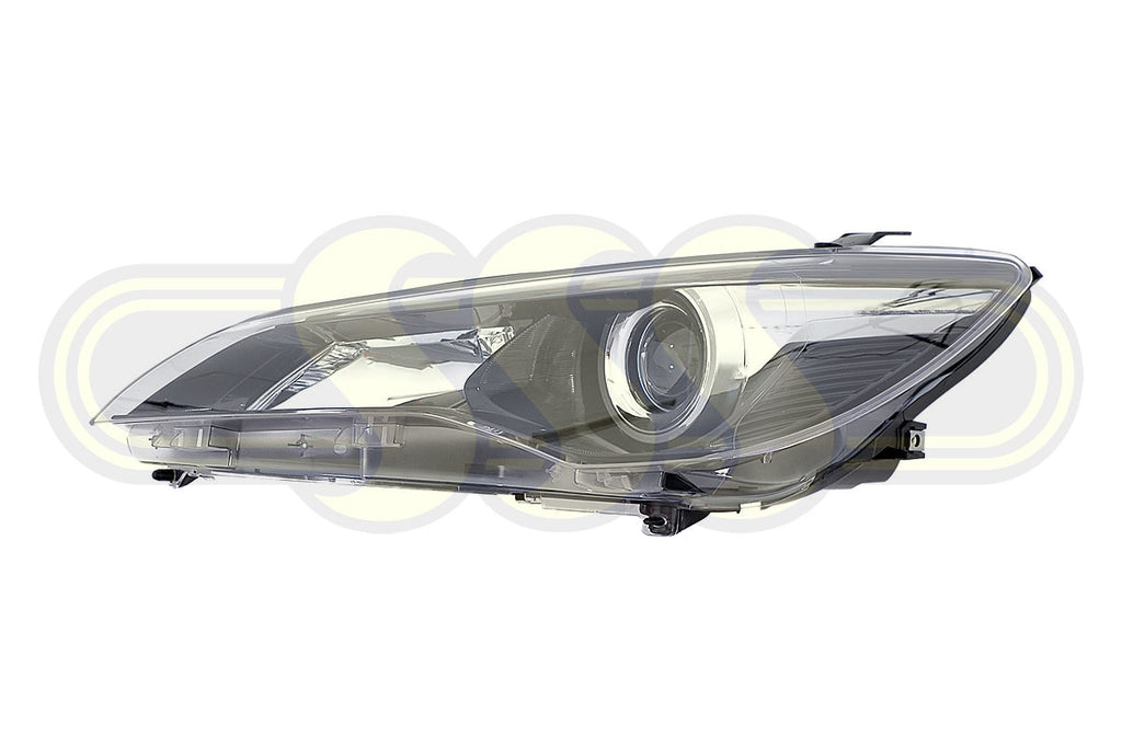 Toyota Camry Head Lamp Left Hand Black/Chrome (04/15-11/17)