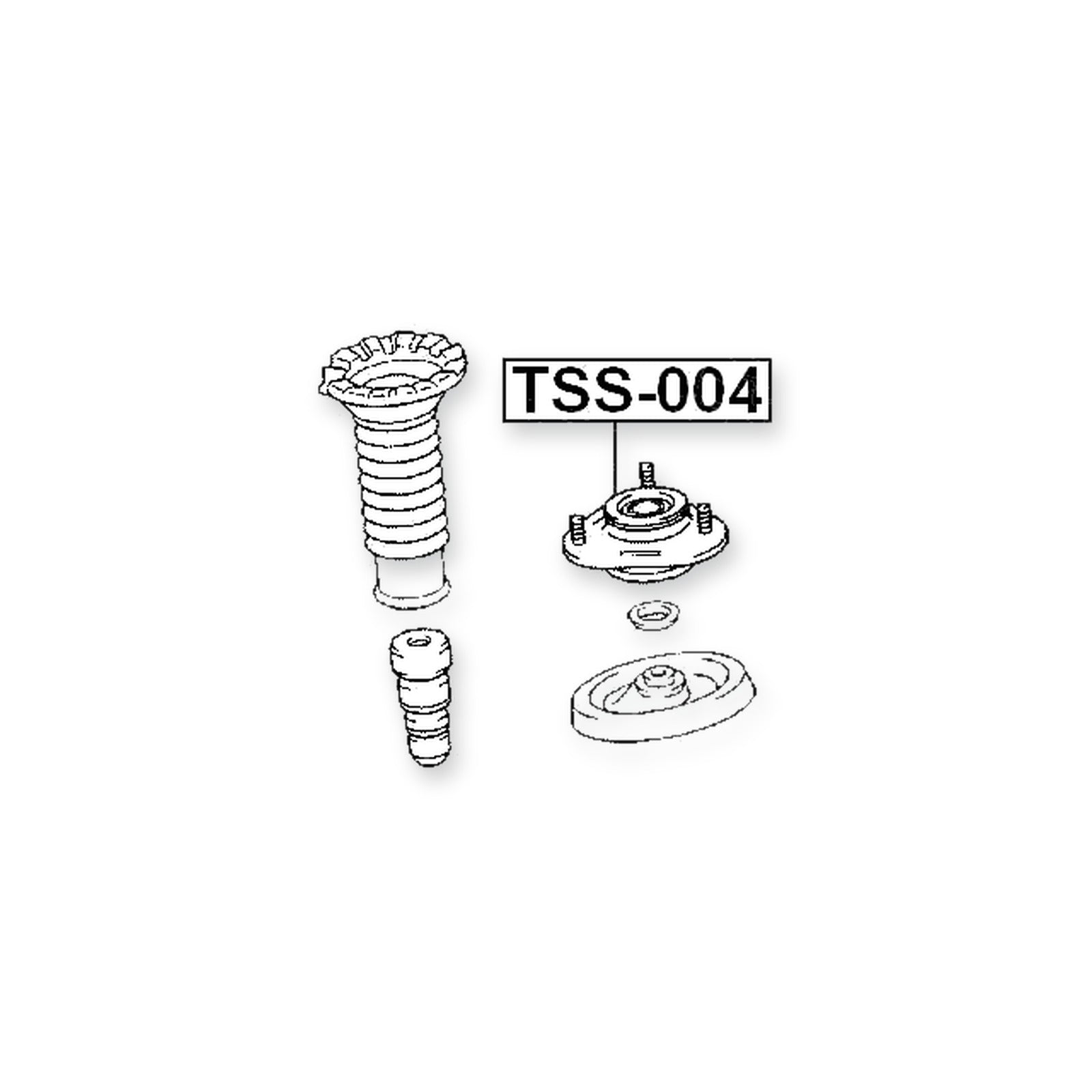 Toyota Corolla Front Shock Absorber Mounting & More