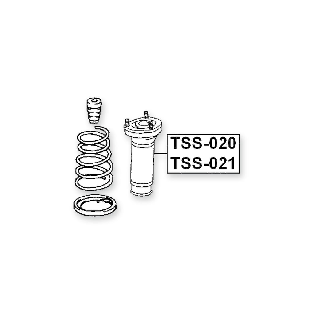 Lexus ES300 MCV20 Rear Left Shock Absorber Mounting