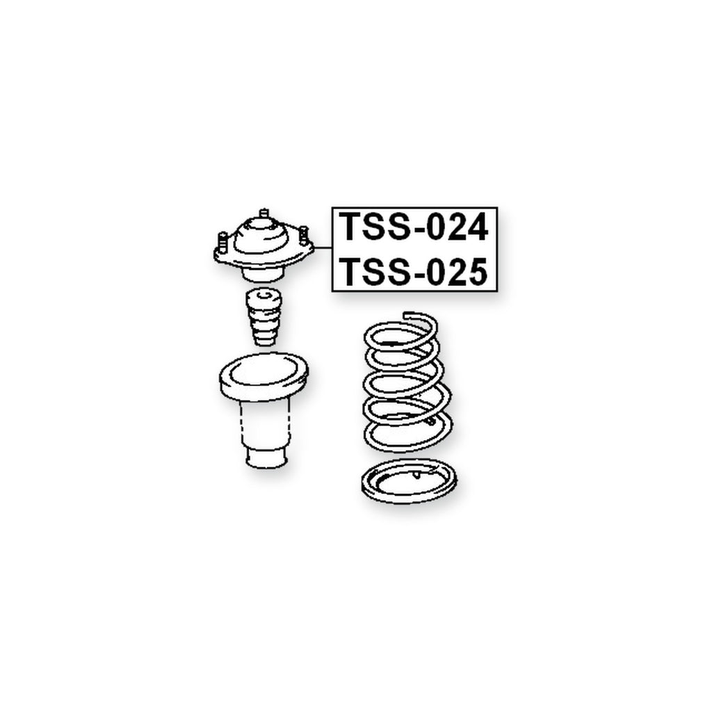 Toyota Avalon Rear Left Shock Absorber Mounting
