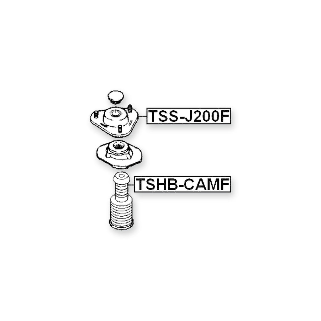 Daihatsu Terios J100/102/122 Front Shock Absorber Mounting