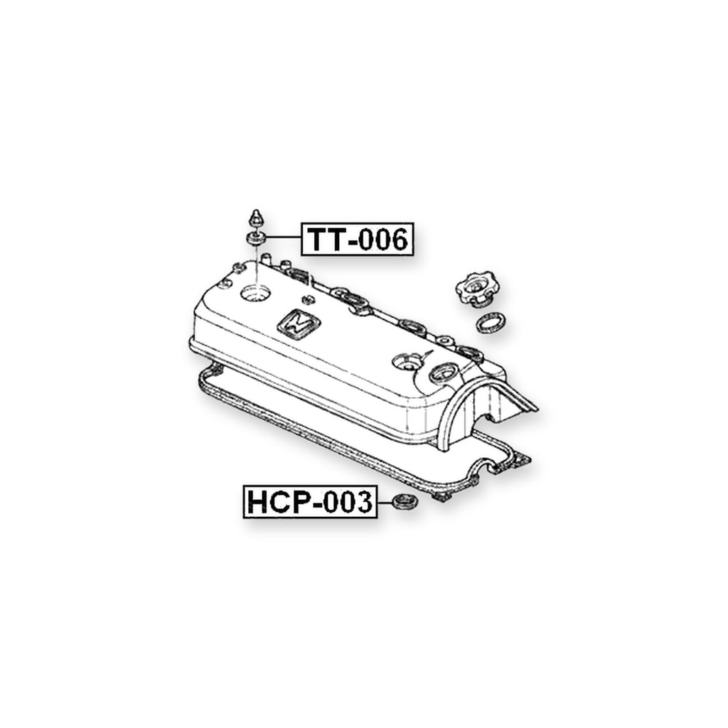 Honda 2.5TL UA2 Head Cover Bolt Seal Washer & More