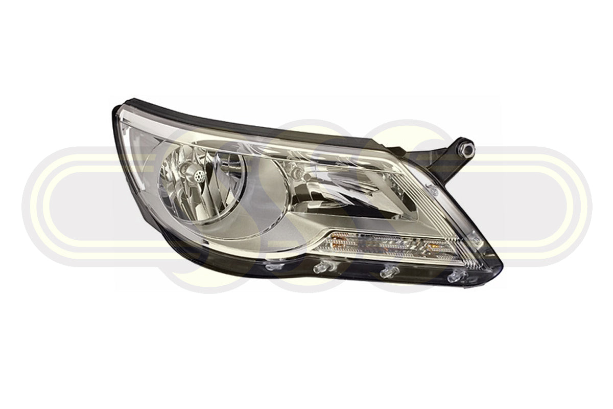 Volkswagen Tiguan Head Lamp Right Hand No Xenon (11/07-05/11)