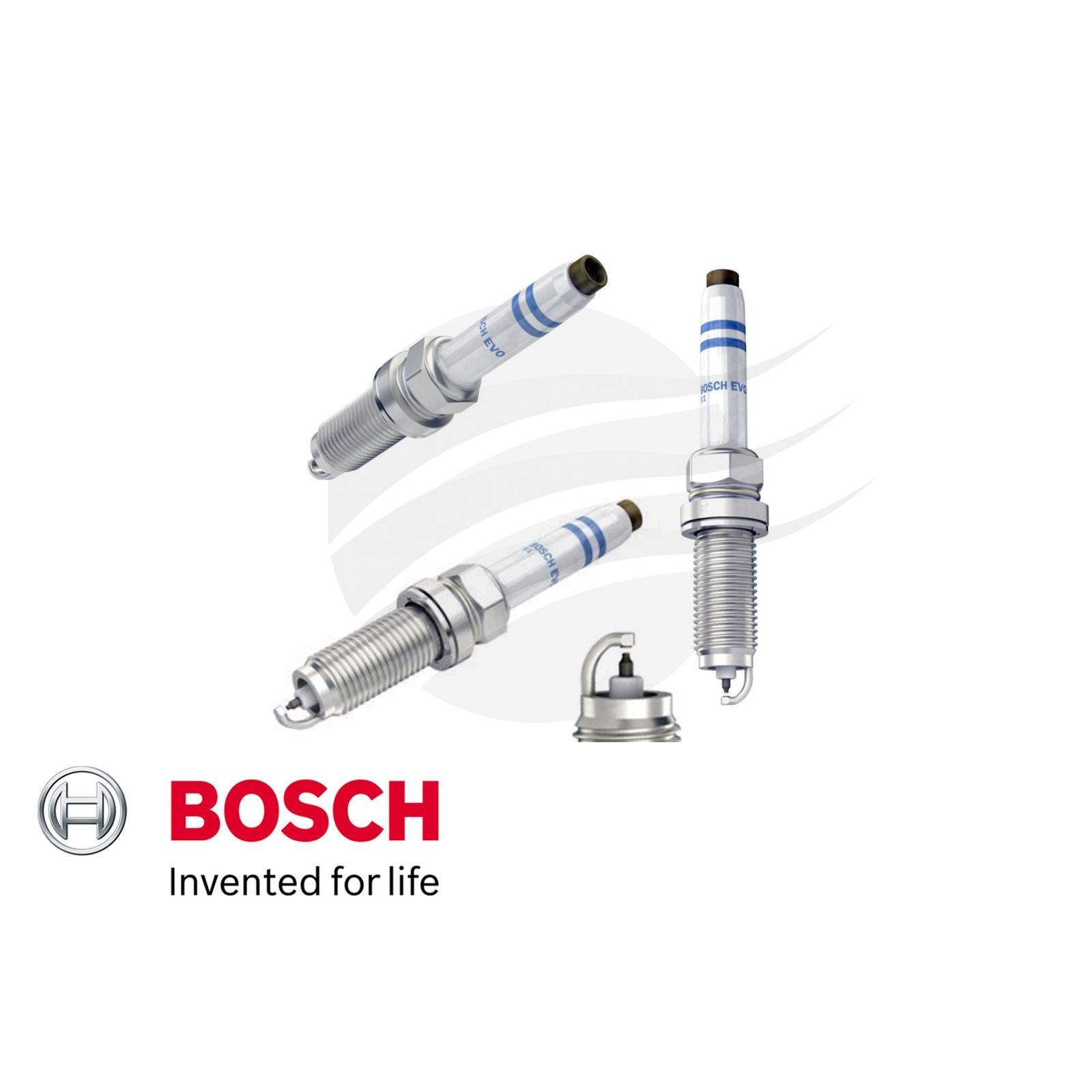 8x Genuine Bosch VA6SIP80 Spark Plugs Double Iridium EVO Platinum Iridium