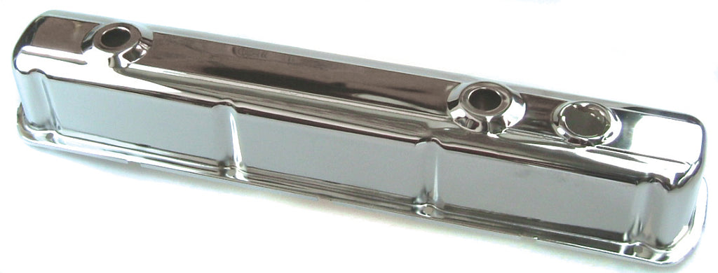 TFI Racing Valve Cover Chrome Holden 6 Blue + Black Motor 3 holes Baffled
