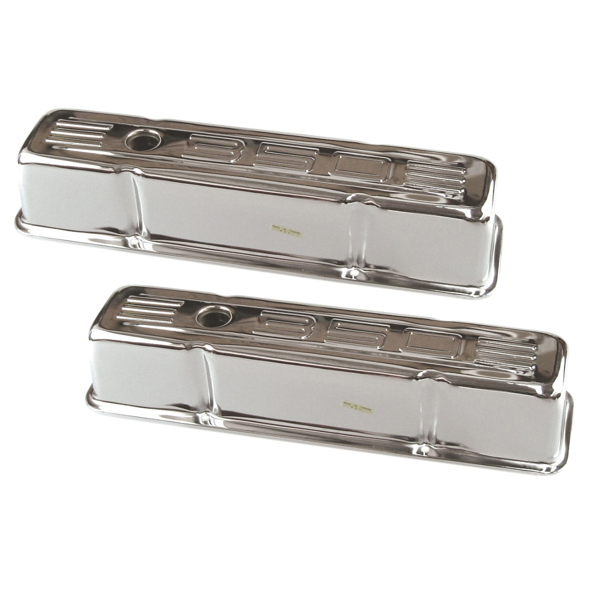 TFI Racing Valve Covers Chevrolet Sm Blk 283-400 Motor 350 Logo 1955-79