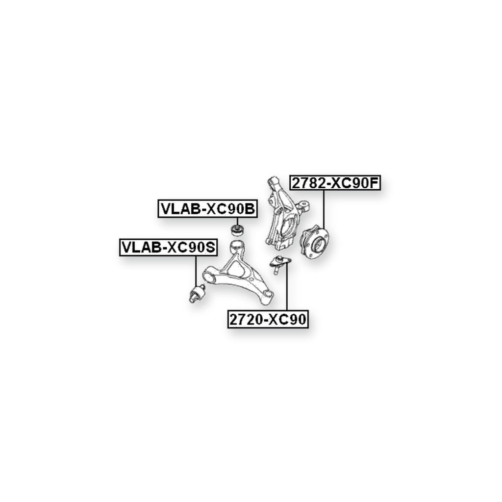 Volvo XC90 Front Lower Bushing, Control Arm