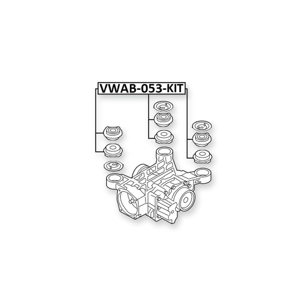 Volkswagen Atlas Rear Differential Bushing & More