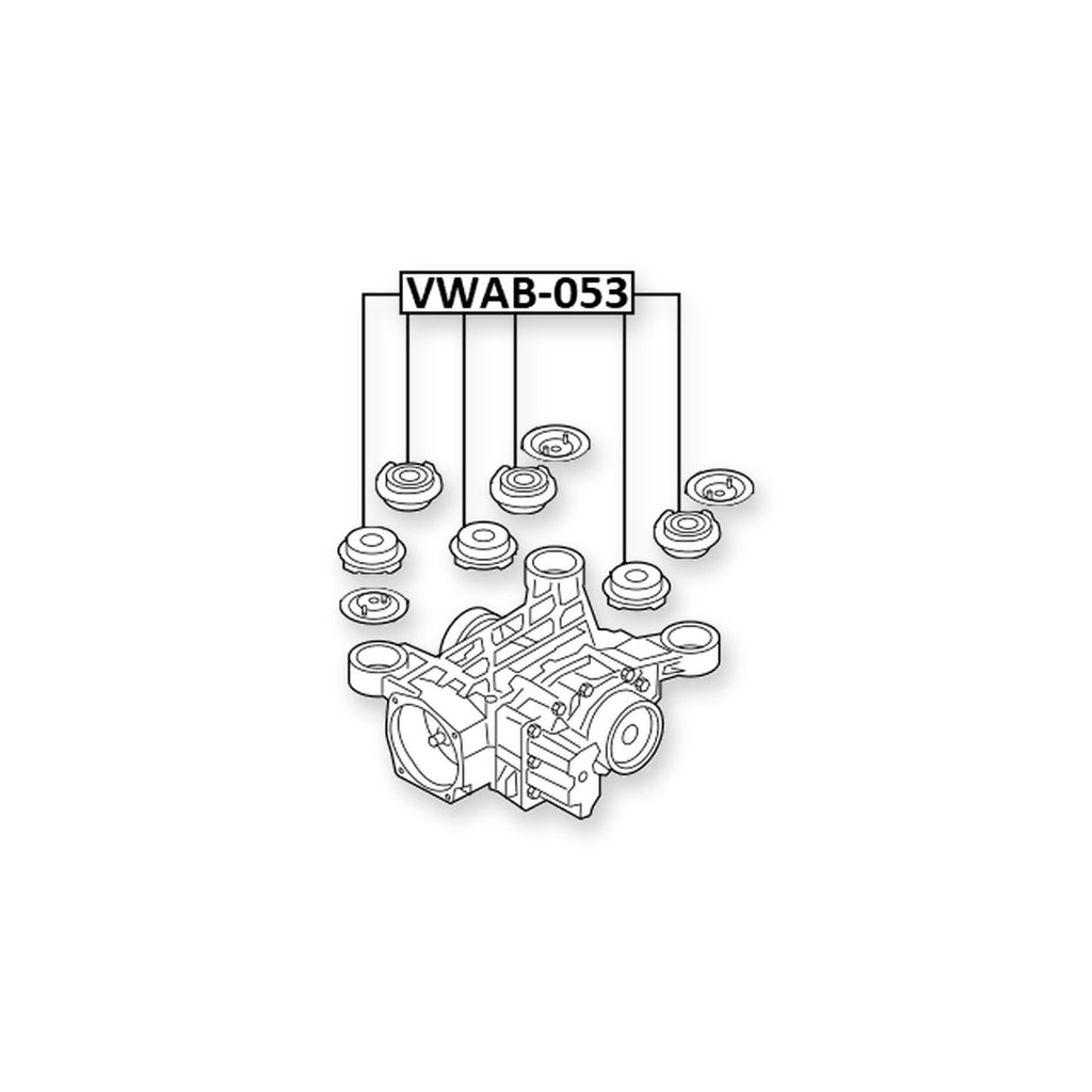 Volkswagen Atlas Rear Differential Bushing & More