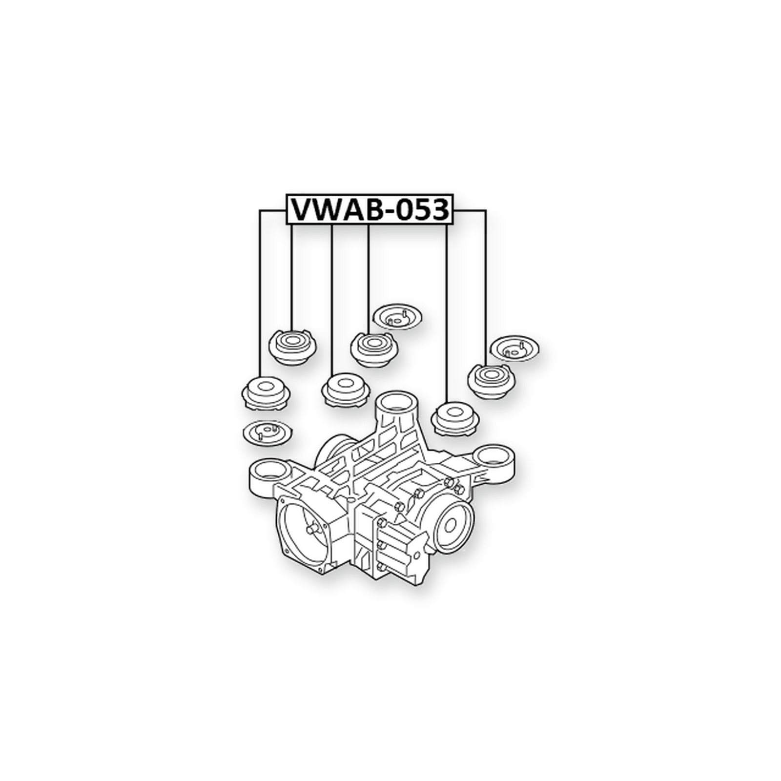 Volkswagen Atlas Rear Differential Bushing & More