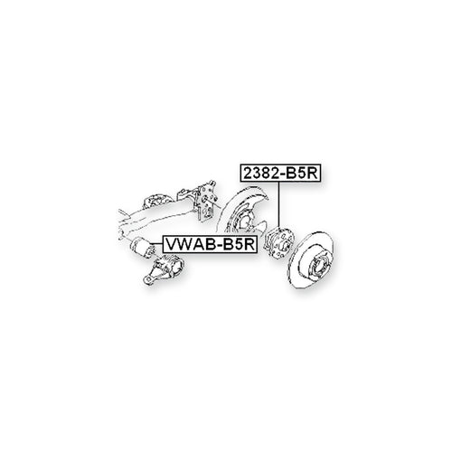 Audi A6 Rear Crossmember Bushing