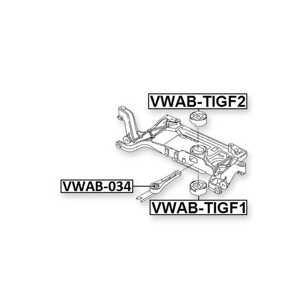 Volkswagen Beetle Front Subframe Bushing & More