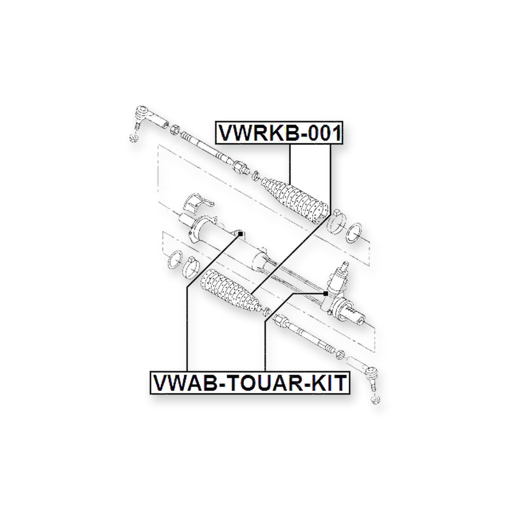 Volkswagen Amarok Steering Rack Bushing Kit & More