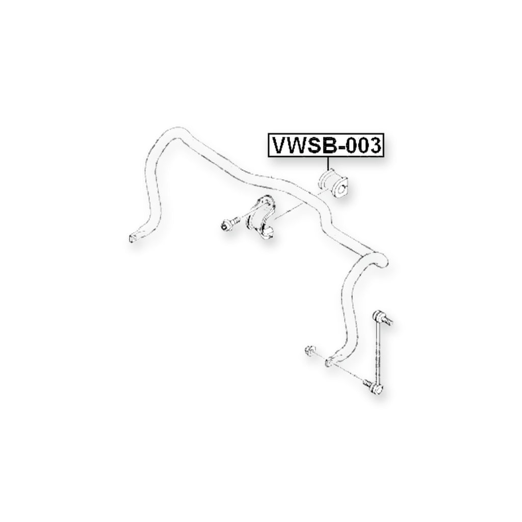 Volkswagen Crafter Front Stabilizer Bar Bush D21