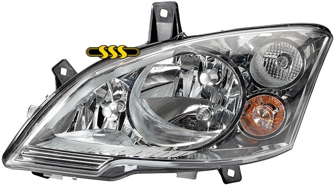 Mercedes Vito/Viano Head Lamp Left Hand No Xenon Hella (09/10-2014)