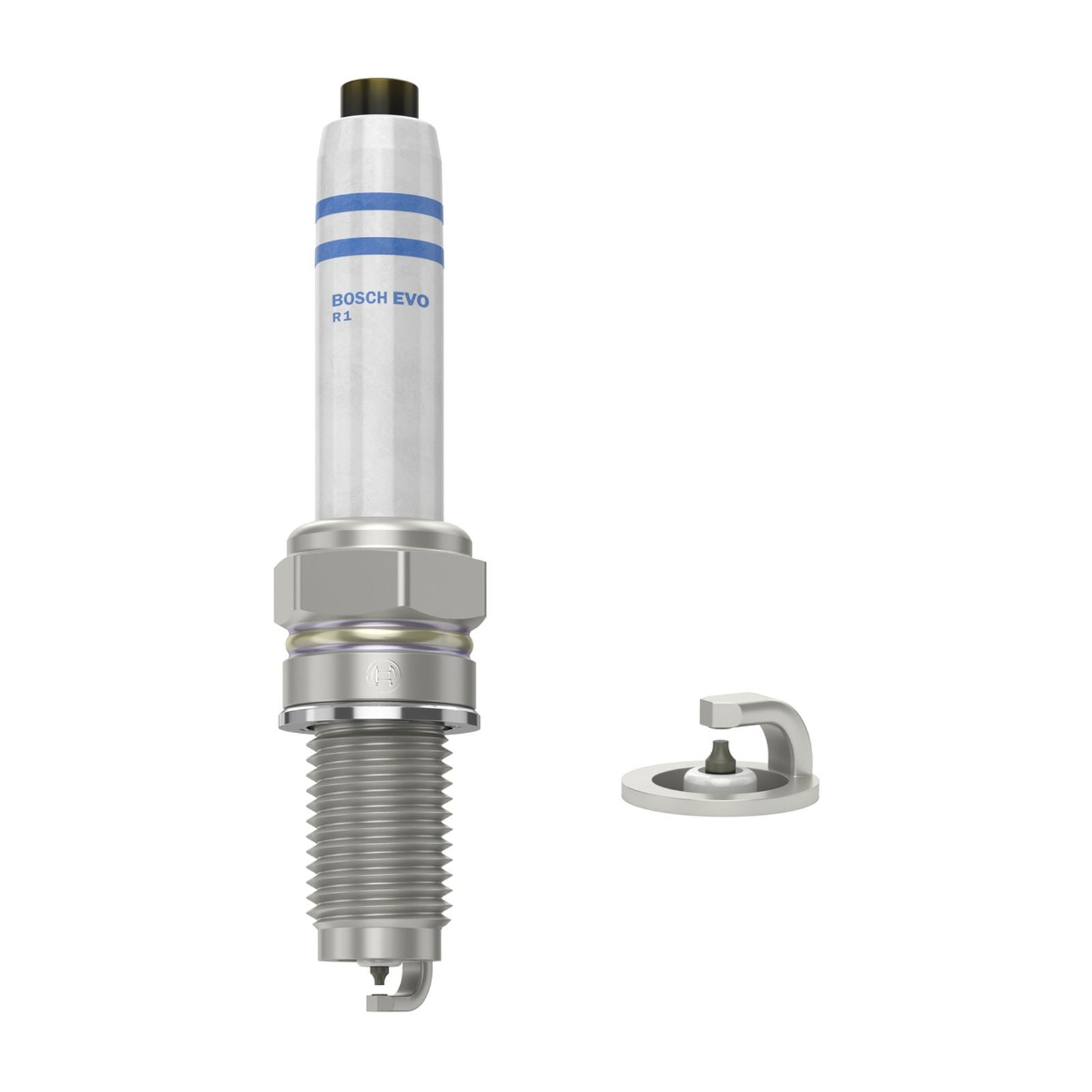 4 x Bosch Platinum Iridium Evo Spark Plugs YA5KIP80 - 1 Pin Connector