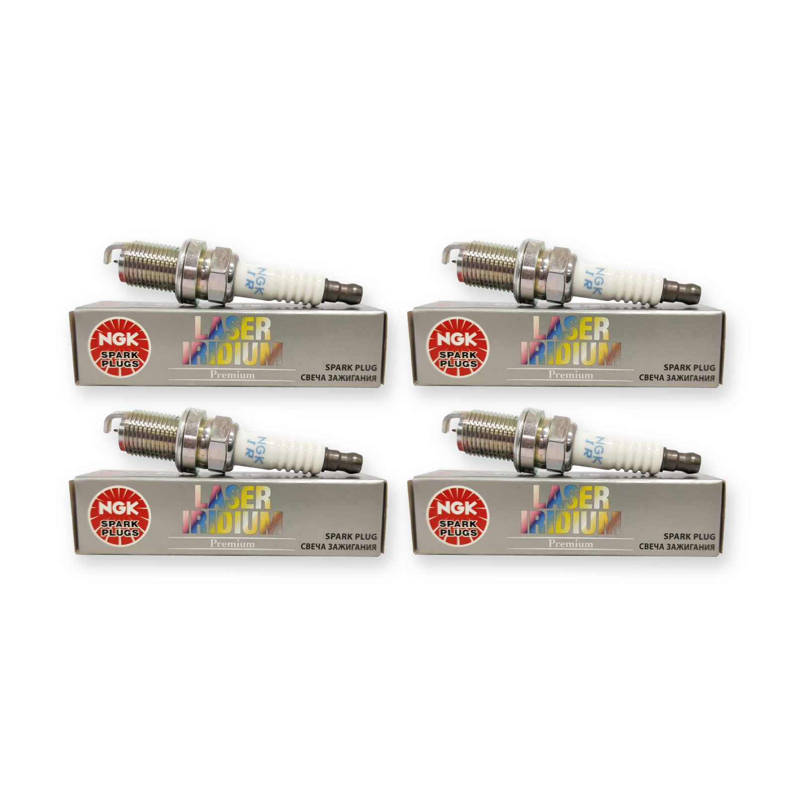4x NGK Iridium Spark Plugs for Mazda 6 2012-on