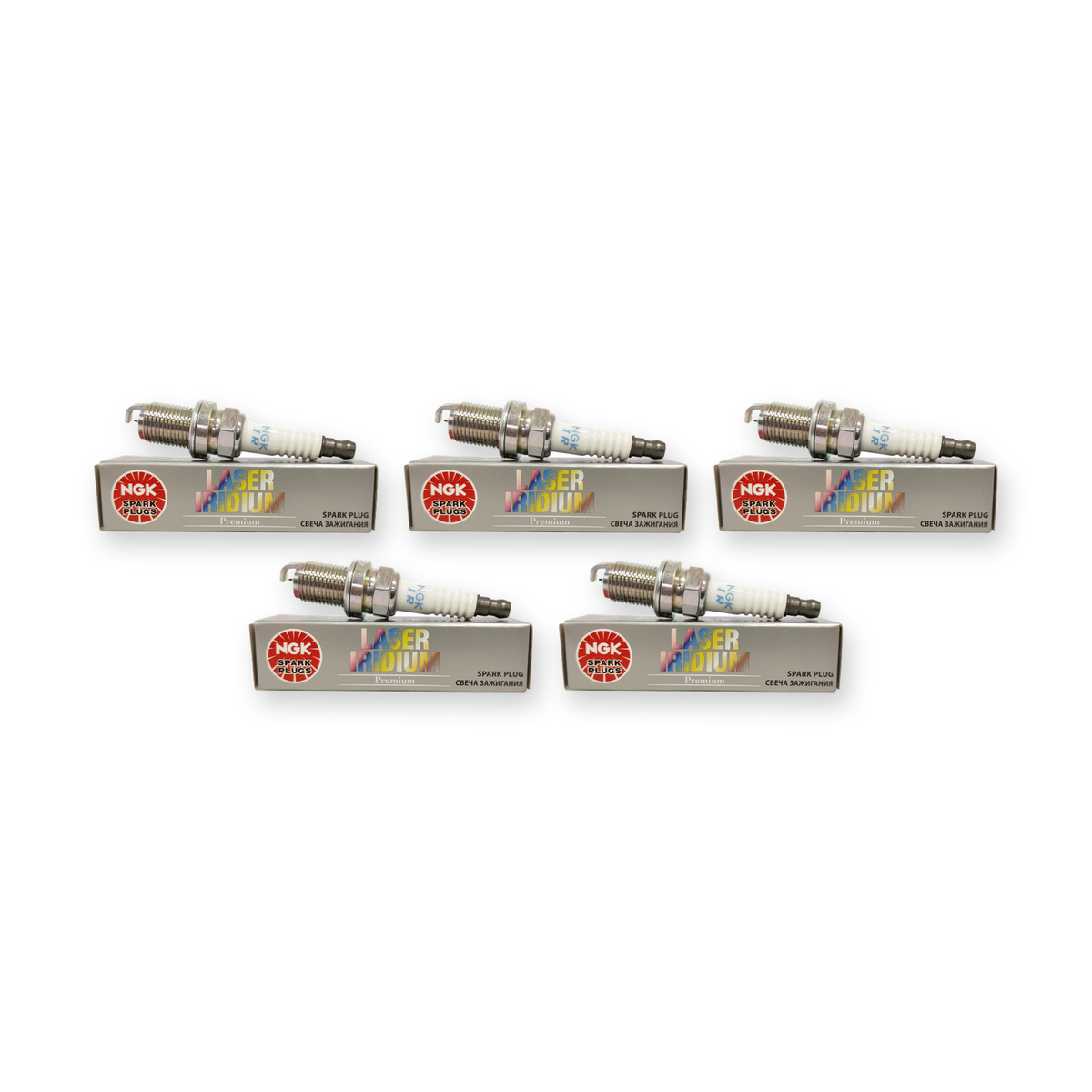5x NGK Iridium Spark Plugs for Ford Mondeo 2.5L 2007-2014