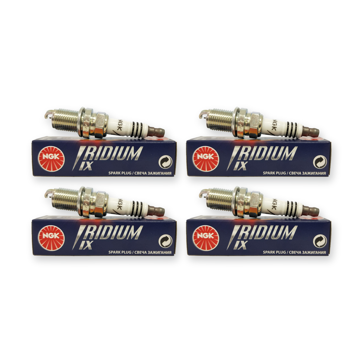 4x NGK Iridium IX Spark Plugs for Daihatsu Handi Van 1.0L 1998-2002