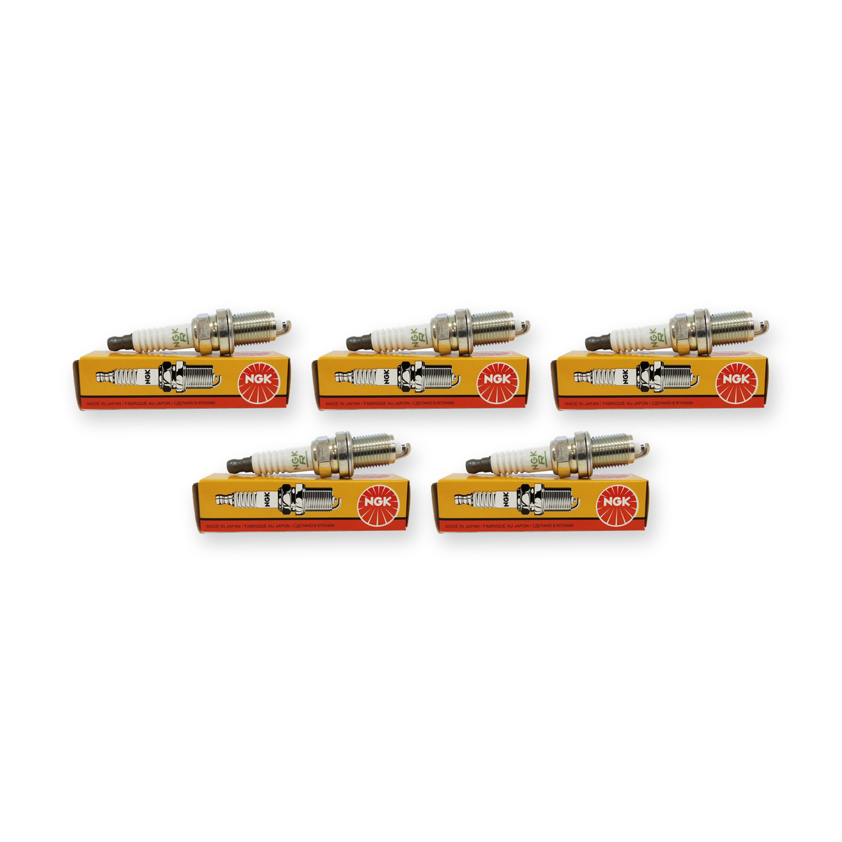 5x NGK Nickel Spark Plugs for Ford Focus 2.5L 2006-2012