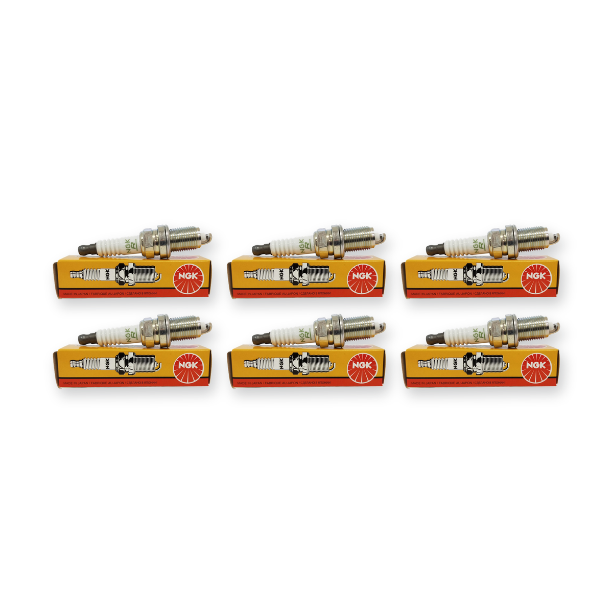 6x NGK Nickel Spark Plugs for Holden Crewman 3.8L