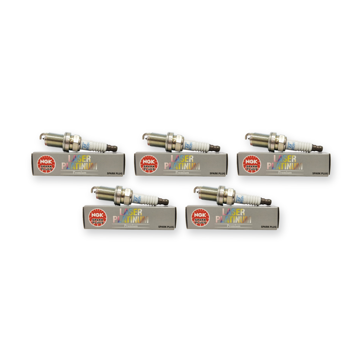 5x NGK Platinum Spark Plugs for Volkswagen Bora 2.0/2.3L 2001-2007