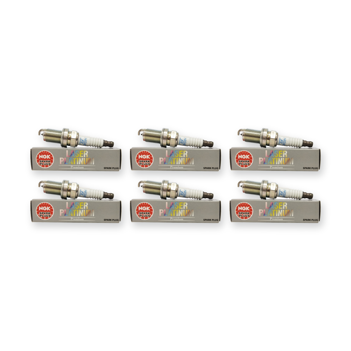 6x NGK Platinum Spark Plugs for Holden Jackaroo 3.5L 1998-2004
