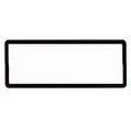 TFI Racing SINGLE Black Polymer Number Plate Frame. Suits a 6 Digit Number Plate