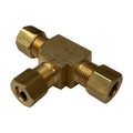 TFI Racing Brass Compression Tee 5/16" (7.9mm) Hose Tube