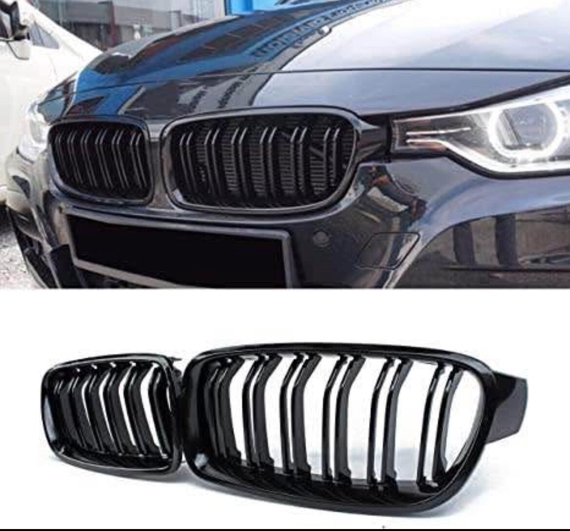 BMW 3 Series black grille